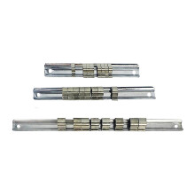 3 Stück 8-Clip-Stecknuss-Rack-Halter für 1/4 Zoll, 3/8 Zoll, 1/2