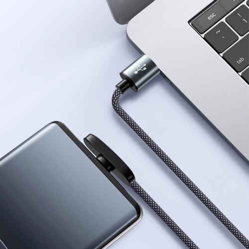 Highly Power 100W Charging Cable With Aluminum Shell And-1m 2