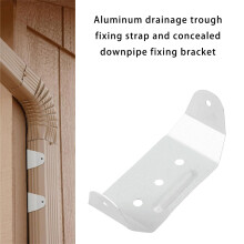 Dachrinnen-Fallrohrbänder, Aluminium-Regenrinnenbänder,-4Stk