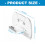 Practical Wall Mount Rack Stand For Video Game Controllers 3