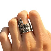 Elegant Ancient Rome Inspired Jewelry With Cultural-silver