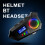 BT5.4 Helm-Headset 500mAh 40mm farbige Lichter 14