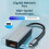 Convertisseur Ethernet RJ45 de Type C avec fonction de charge 7