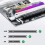 Carte de conversion PCIE vers M.2, Installation facile,-PCIEX1 3