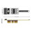 Carte de conversion PCIE vers M.2, Installation facile,-PCIEX1 5