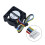 Double ventilateur à roulement à billes 24V 2510, pour 7