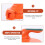 Teigtaschenpresse – Orange PP Tortilla-Maker 3