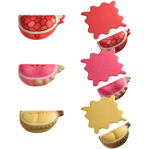 NonSlip Fruit Pattern Mouse Pad-Pomegranate separate wristband 1