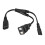 IEC320 C8-Stecker auf C7-Buchse, 2-polige Steckdose, 1