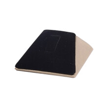 Soft Velvety Jewelry Display Stand Ring Earring-trapezoid