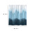 Polyester Shower Curtain 79x86 inch with Hooks 3