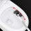 Ergonomic Handle Toilet Brush Set with Ventilated Base Modern 5