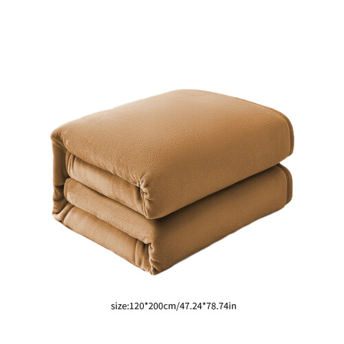 Coral Flannel Throw Blanket 1.2 x 2 m 1