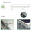 50Pcs Wire Meshes Critter Guard Clip Solar Panel Bird Guard 5