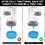 Juice Cup Lid Small Appliance Part for Various Models Secure 6