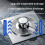 Innovative Auto Floating Shower Drain Cover Quickly Drainage 5