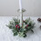 Artificial Christmas Candle Ring with Red Berries and Snowy 4
