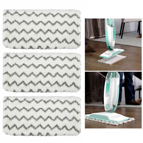 Steam Mop Replacement Pads Microfiber Washable 2 Pack 2