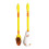 Ensemble brosse et ventouse de toilette en silicone avec support mural 2