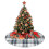 Juletreskjørt Stewart Tartan 76 cm 4