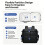 Desktop Computer Host Backpack Padded Shoudler Bag for 15.6Inch 2