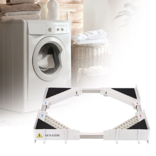 Stackable Washer Dryer Kit Having Hooks For Small Appliances 1