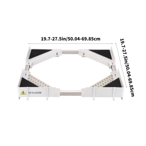 Support d'empilage en ABS solide pour disposition verticale de 2