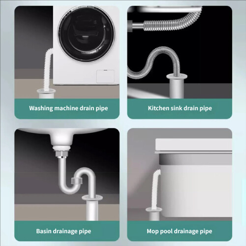 Flexible Silicone Pipe Sealing Cap Suitable For Bathroom And-45 2