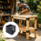 Heavy Duty Workbench Bracket Carbon Steel Support for Stable 4