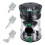 Universal Vacuum Cleaner Dust Cup Impact-Green dust cup with 5