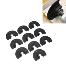 10 piezas de hojas de sierra semicirculares de alto carbono de 88 mm