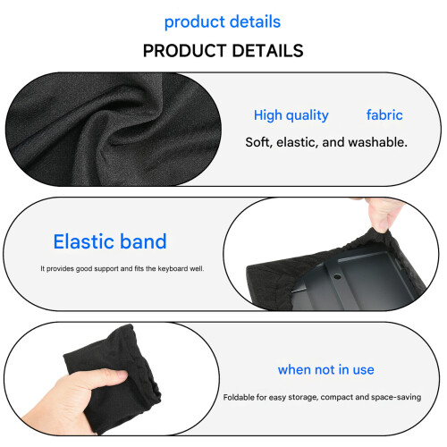 Keyboard Dust Cover Full Standard Size PC Keyboard Stretch-M 1