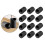 Ensemble de 12 coussinets d'angle flexibles en silicone, 4