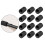 12PCS Clear Silicone Protect Covers Baby Proof for Cabinet 5