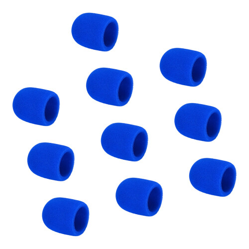 Professional Filter Windscreen Microphone Sponge Foam-Blue