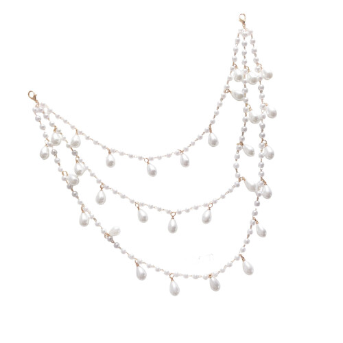 Delicate Imitation Pearls Layer Neck Chain Day To-Section 3