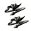 Romance Angel Devil Wing Pair Rings Adjustable Finger Size-J18 1