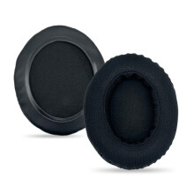 2 Stück Protein-Leder/Stoff-Ohrpolster für 300 500 700-Mesh-Tuch