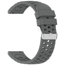 Smartwatch siliconen horlogeband Zachte horlogebanden met-Grijs