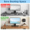 Black Metal Under Desk Mount For Mini Includes All Installation 2