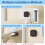 Black Metal Under Desk Mount For Mini Includes All Installation 7