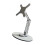 Support ergonomique d'écran d'ordinateur-Socle argenté 175 mm 1