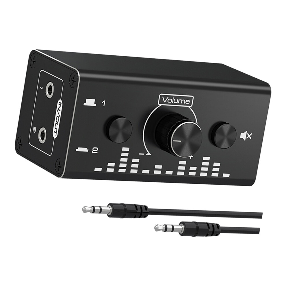 Bidirectional 3.5Mm Sound Switching Selectors 2 In 1 Out / 1 In 7704001185355