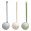 Practical Wall Mount Toilet Brush with Soft-Creamy yellow 2