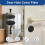 Couvercles de trous de serrure de porte en acier inoxydable, 2 5