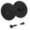 Couvercles de trous de serrure de porte en acier inoxydable, 2 7