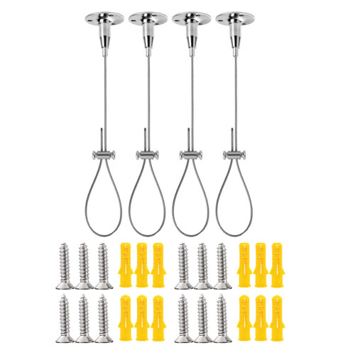 Système de suspension en fil d'acier antirouille-2,5m