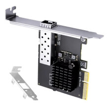 Carte réseau PCIe vers RJ45 10 Gbit/s pour-Port optique X4s