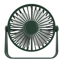 Ventilateur de bureau Portable USB, ventilateur de bureau-Vert