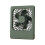 Ventilateur de refroidissement portatif, puissant-Vert 1